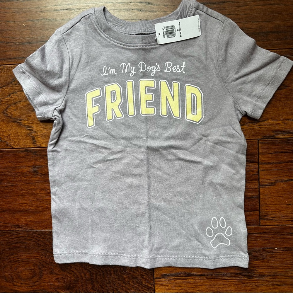 Old Navy Light Purple and Yellow Short Sleeve Tee NWT